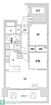 八王子レジデンスの物件間取画像